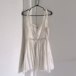 Free People Verona Cotton Mini Dress